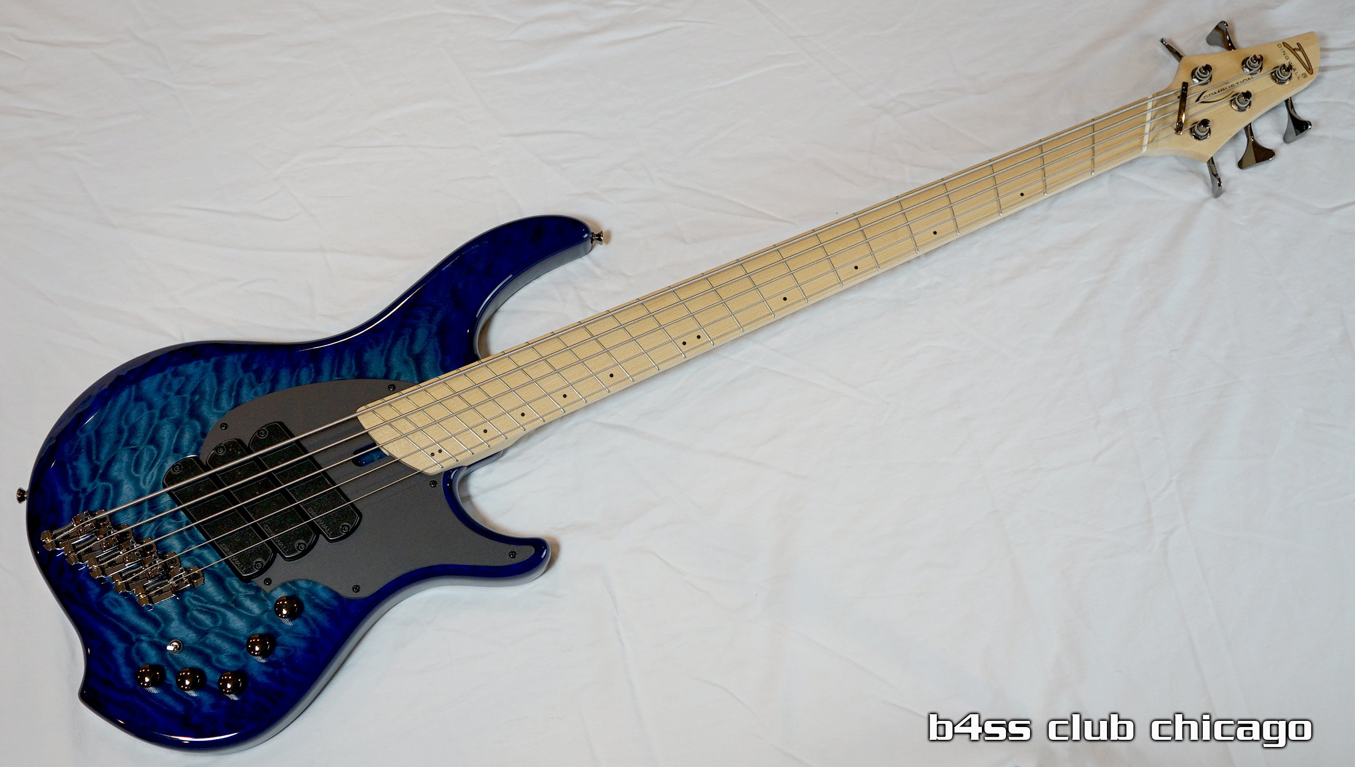 Dingwall NG3 5 Indigo Burst Maple Fretboard