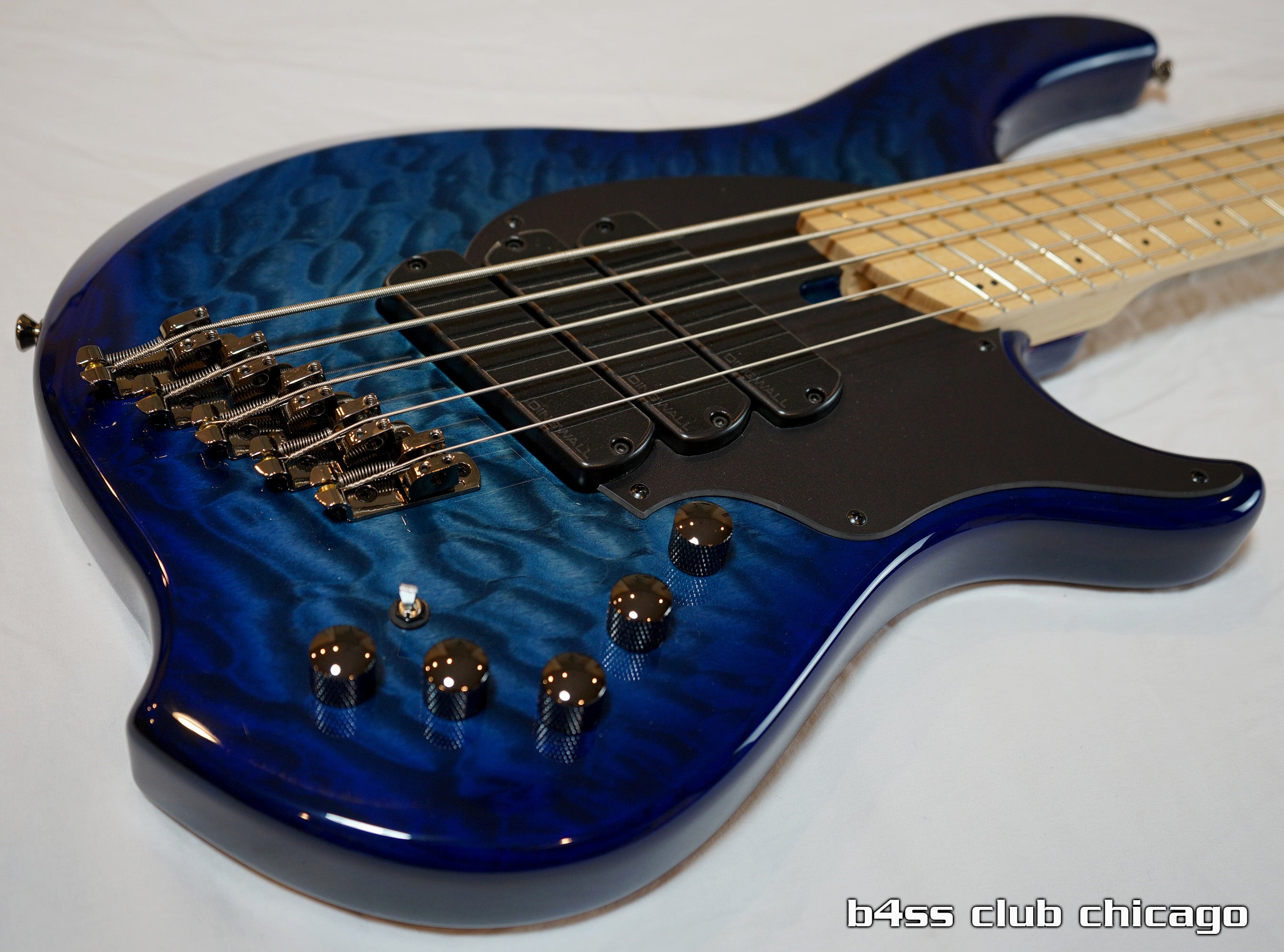 Dingwall NG3 5 Indigo Burst Maple Fretboard