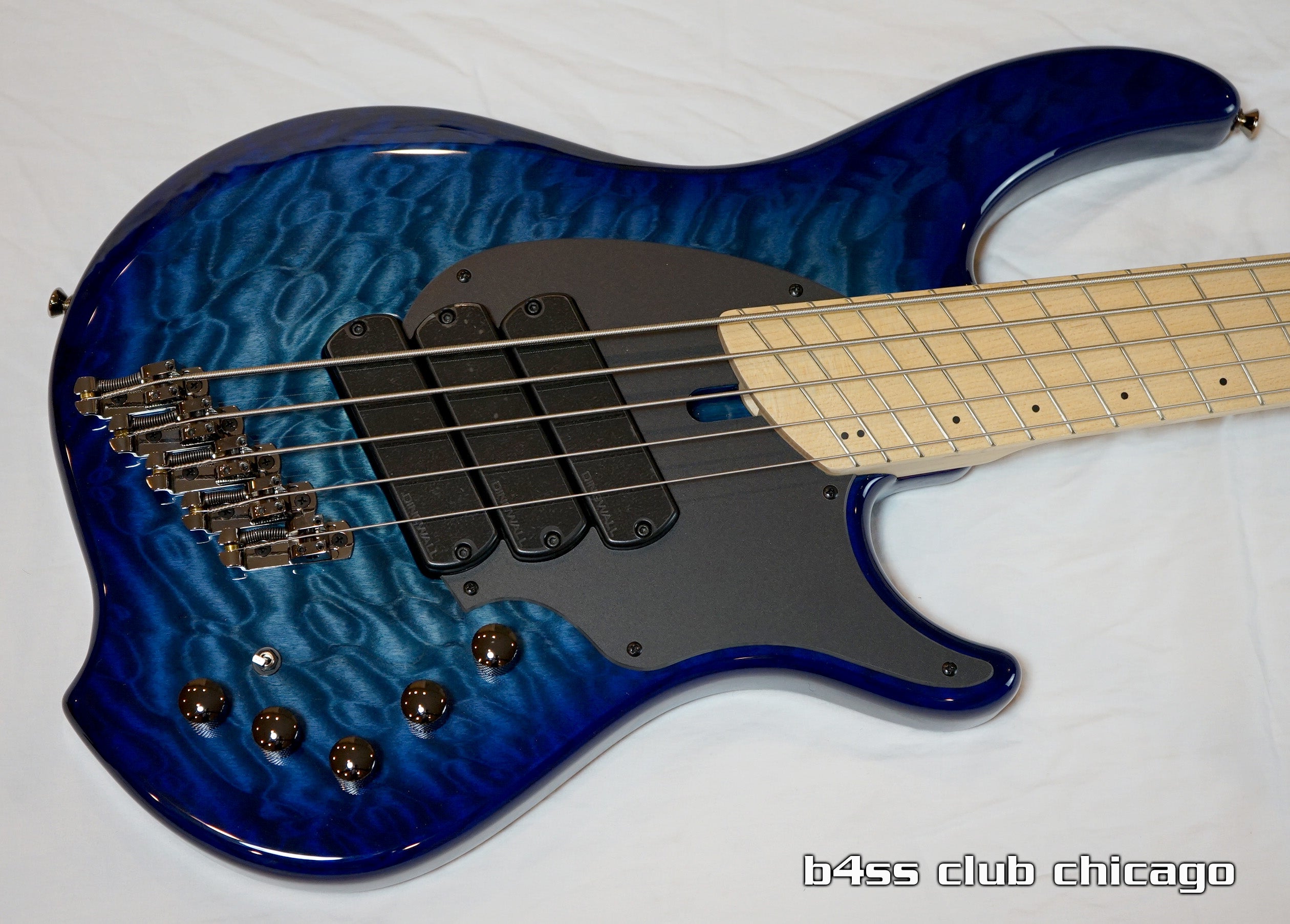 Dingwall NG3 5 Indigo Burst Maple Fretboard