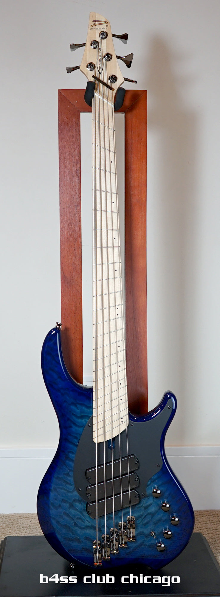 Dingwall NG3 5 Indigo Burst Maple Fretboard