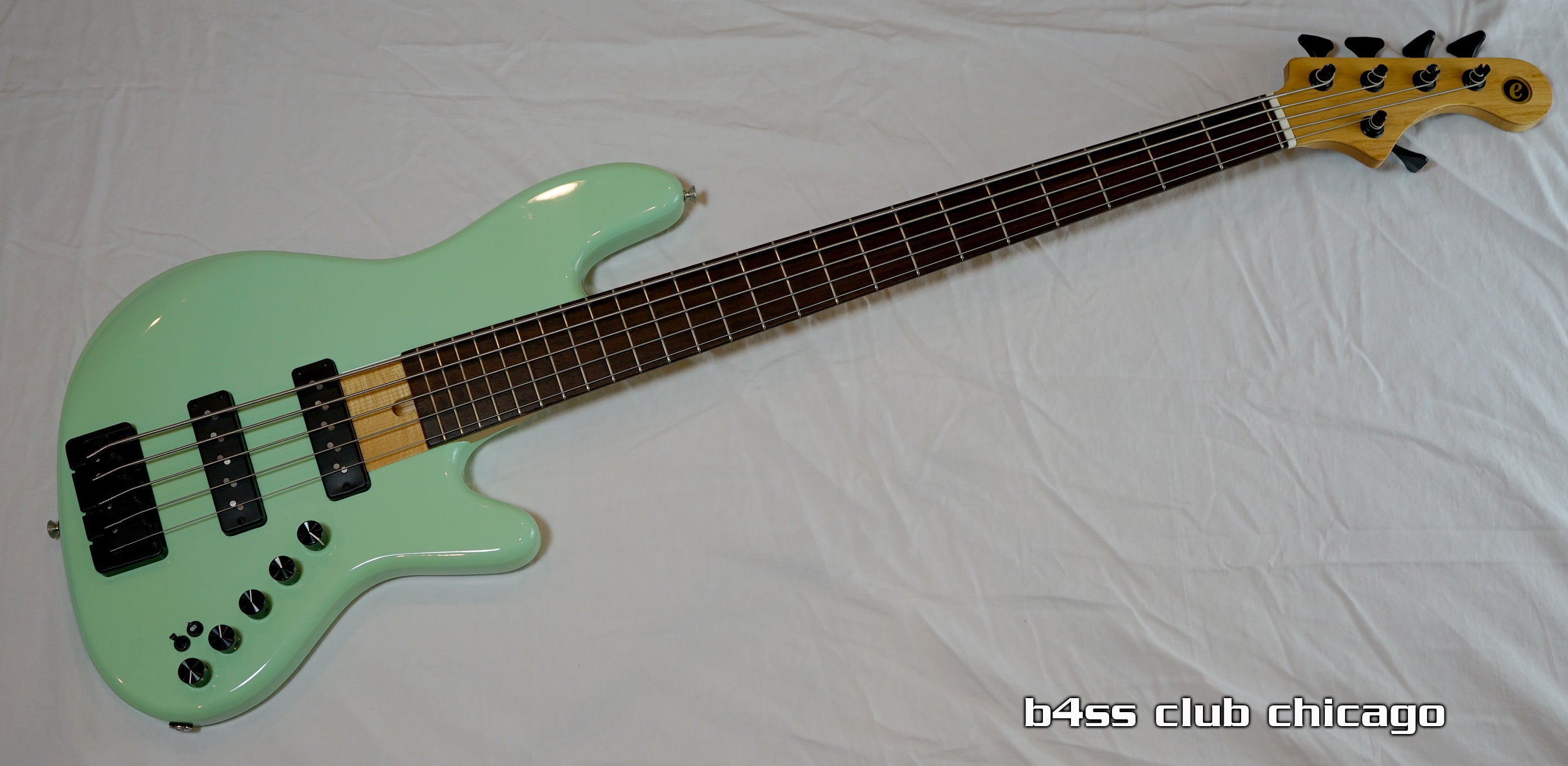 Elrick NJS 5 New Jazz Standard Mint Green Preowned – Bass Club Chicago