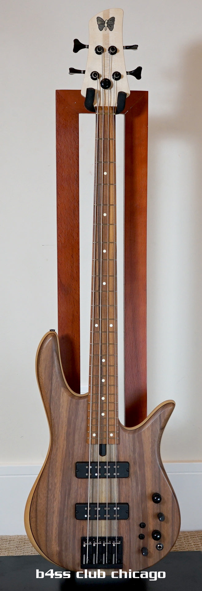 Fodera Monarch 4 Standard Walnut 11406